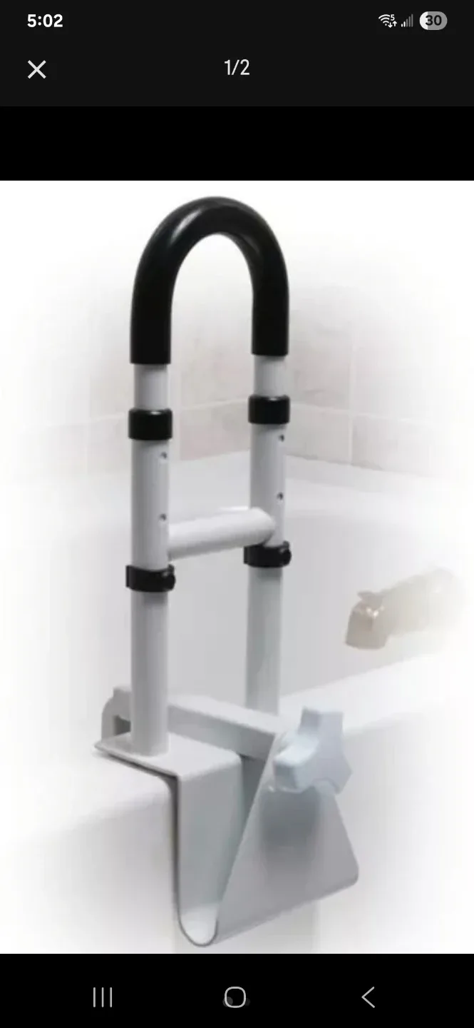 Adjustable Bathtub Grab Bar