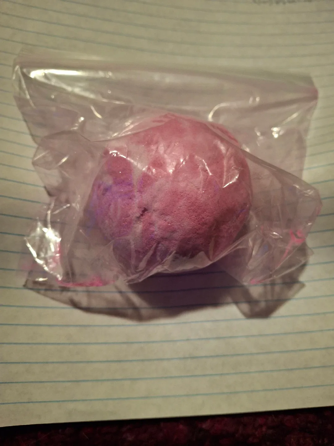 Lush Snow Fairy Pink Bath Bomb thumbnail