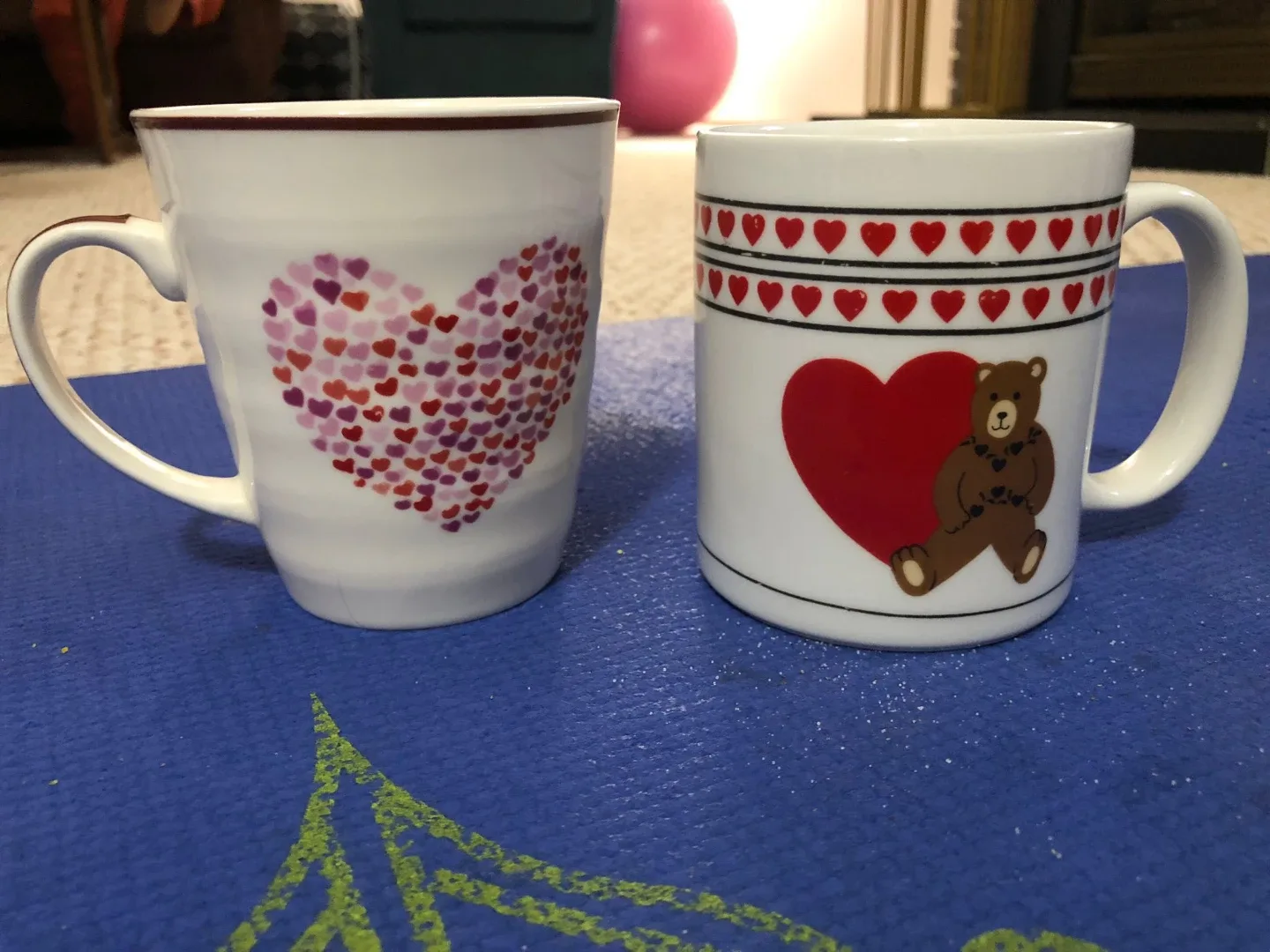 Four Assorted Decorative Mugs
