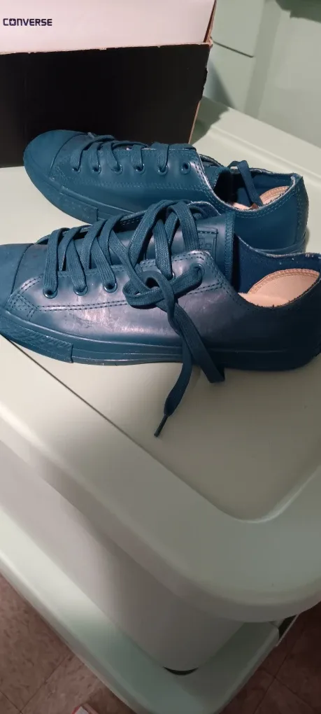 Converse All Star Teal Sneakers