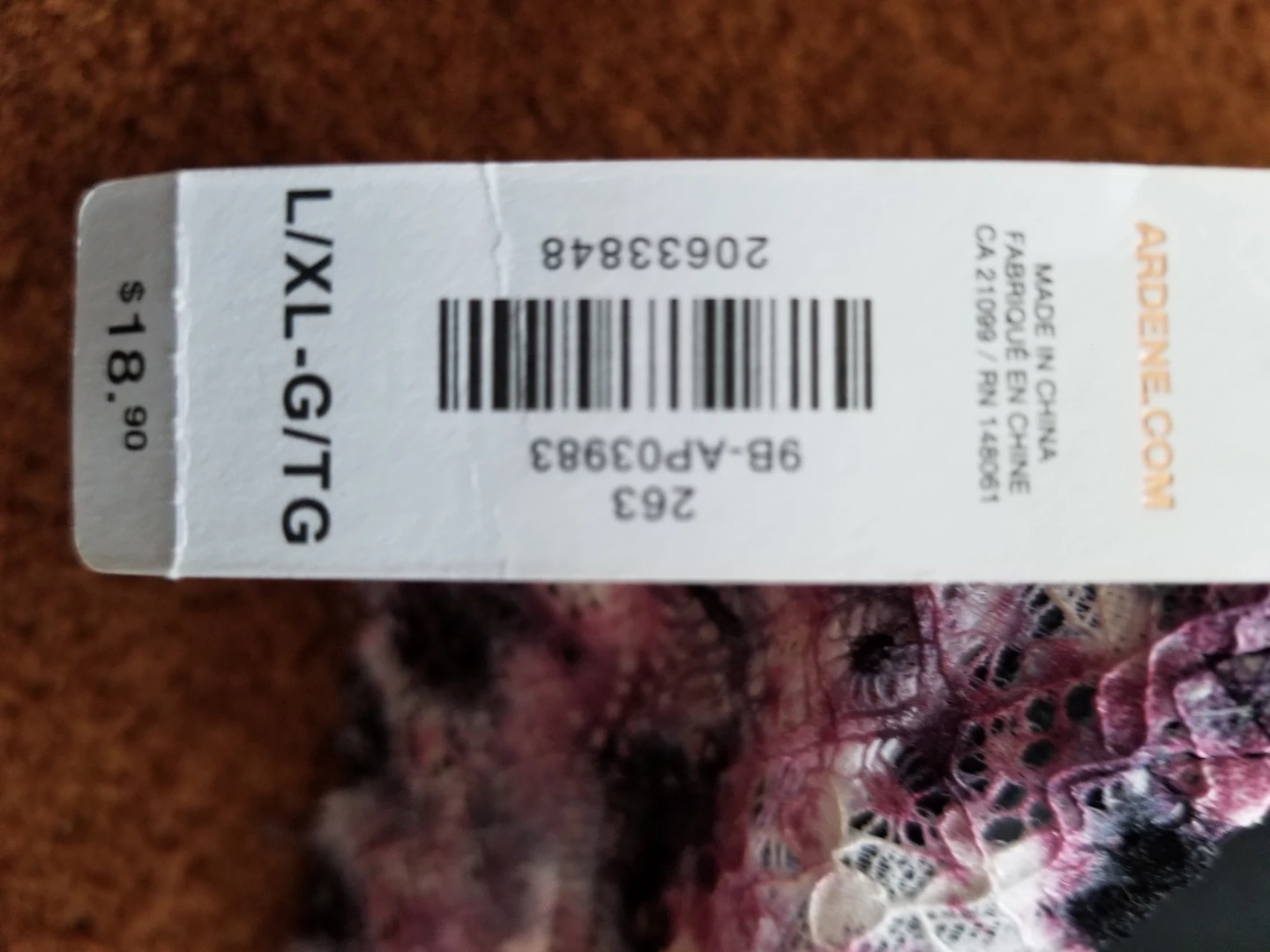 Rose+Vine L/XL Bra - New with Tags - photo 4