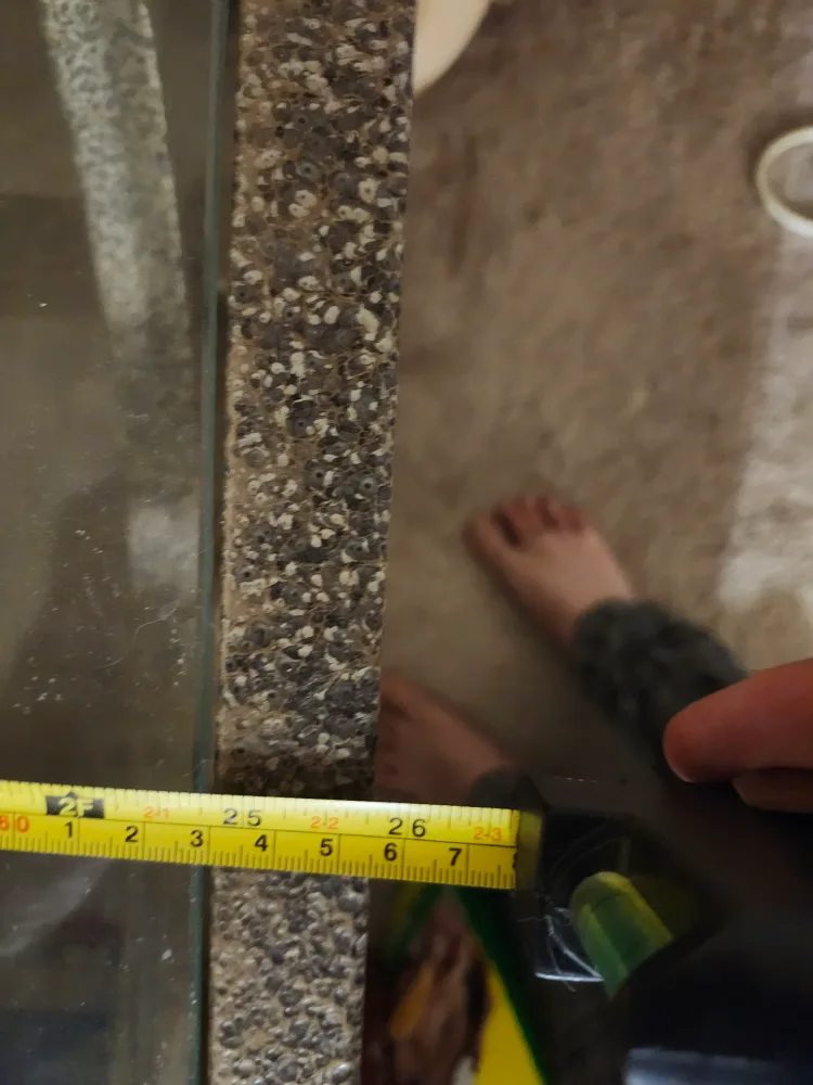 Glass Top End Table - 25"x25" Square image indicator(3)