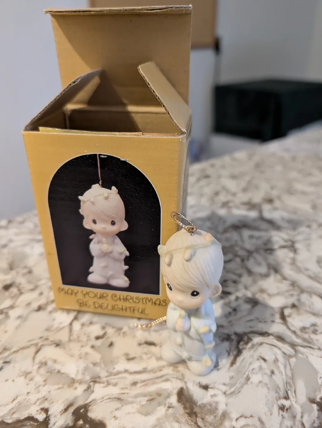 Precious Moments Christmas Ornament with Box thumbnail