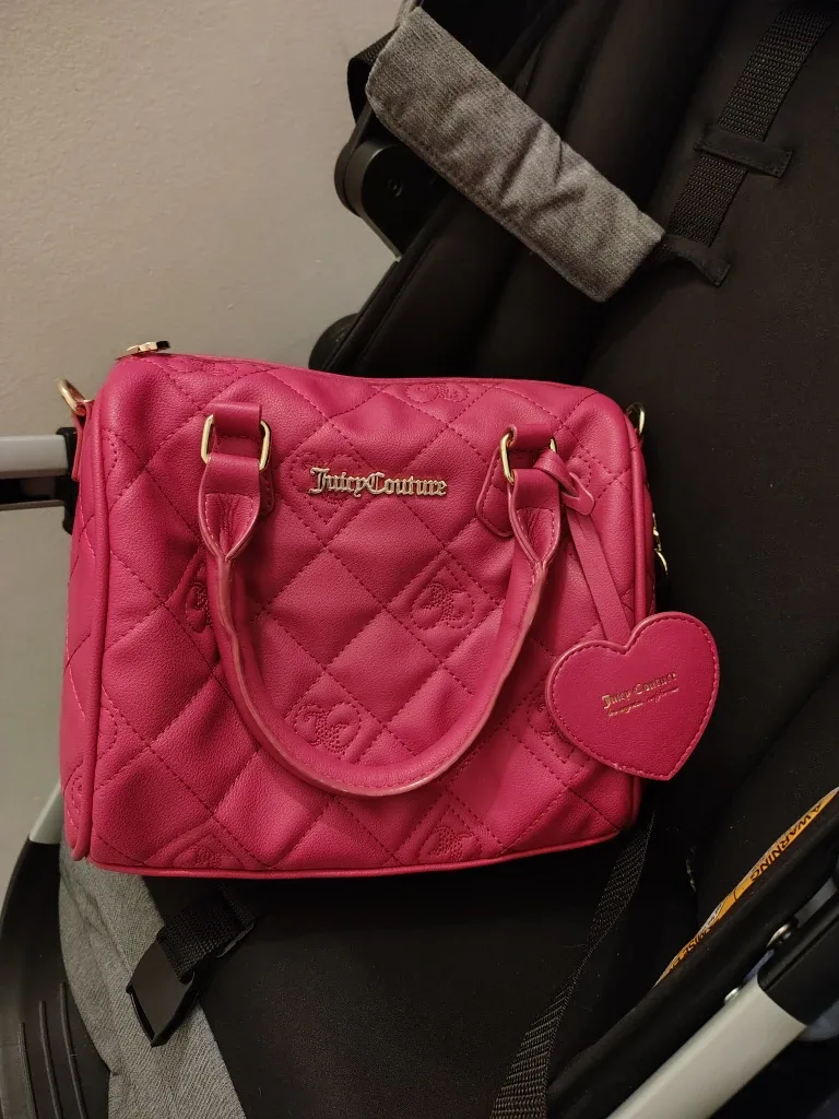 Juicy Couture Pink Quilted Satchel image indicator(2)