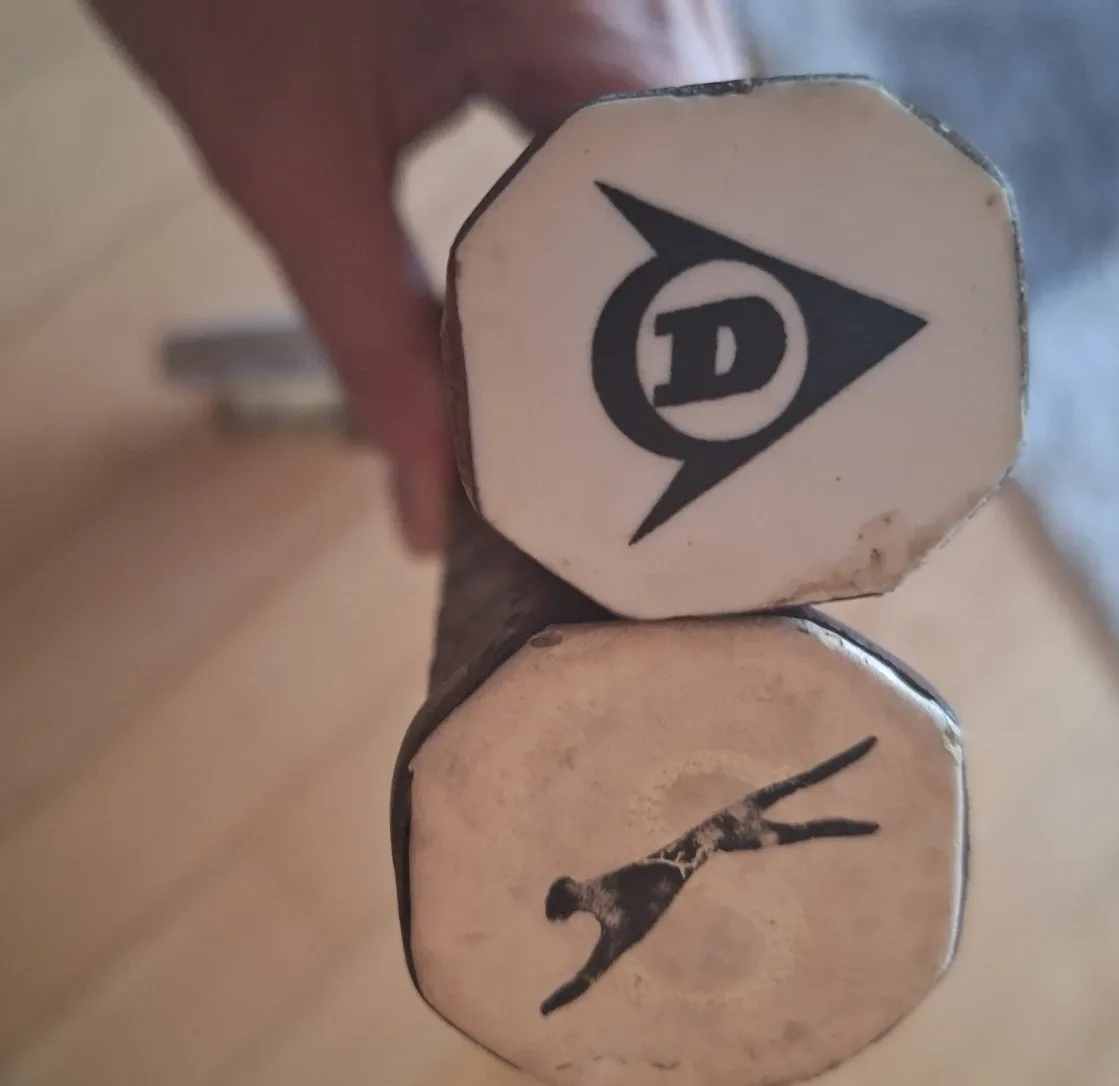 vintage Slazenger Demon & Dunlop Elite II Tennis Racquets image indicator(7)