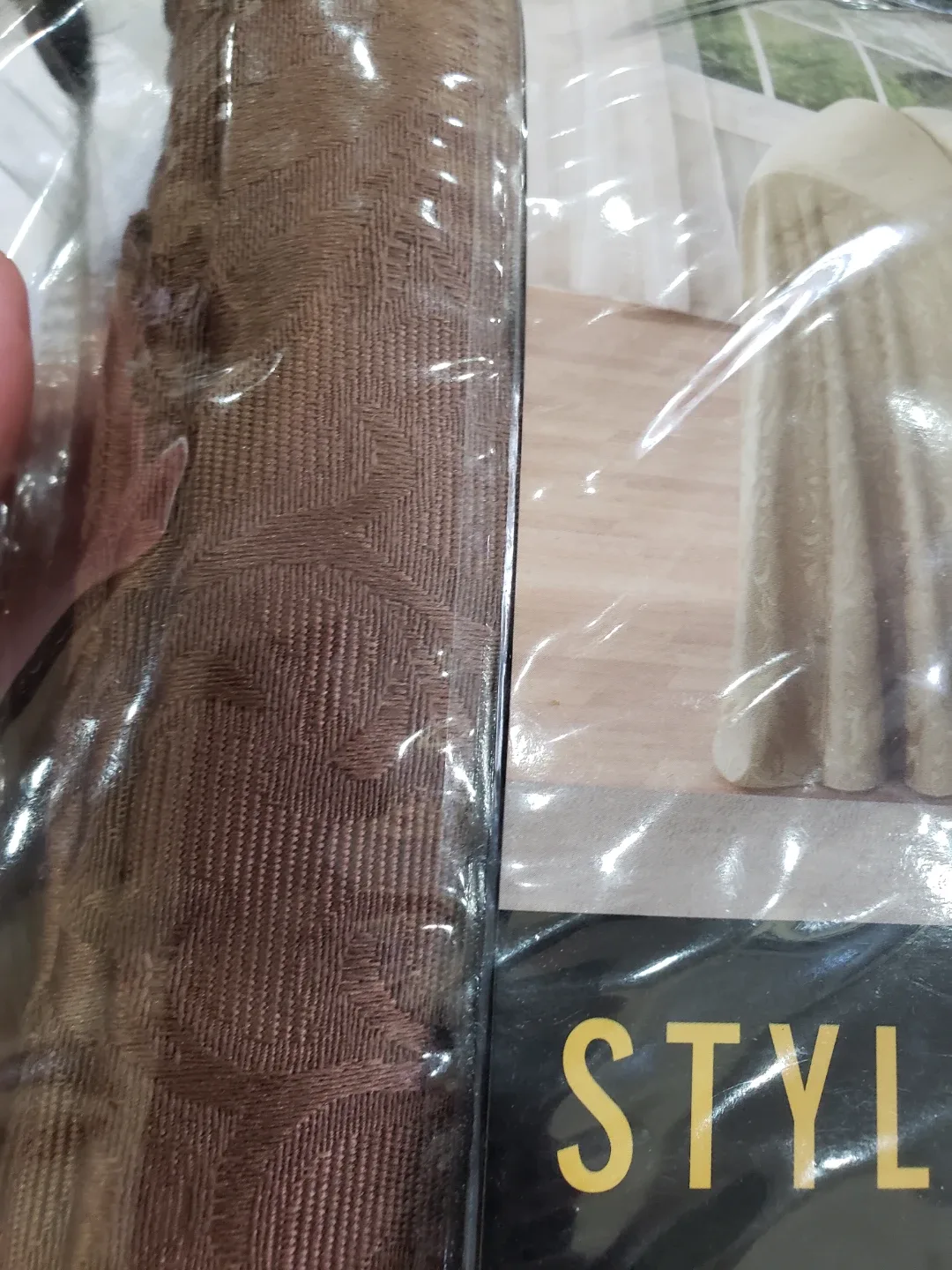 New Stylemaster Brianna Jacquard Loveseat Furniture Throw - Café image indicator(3)