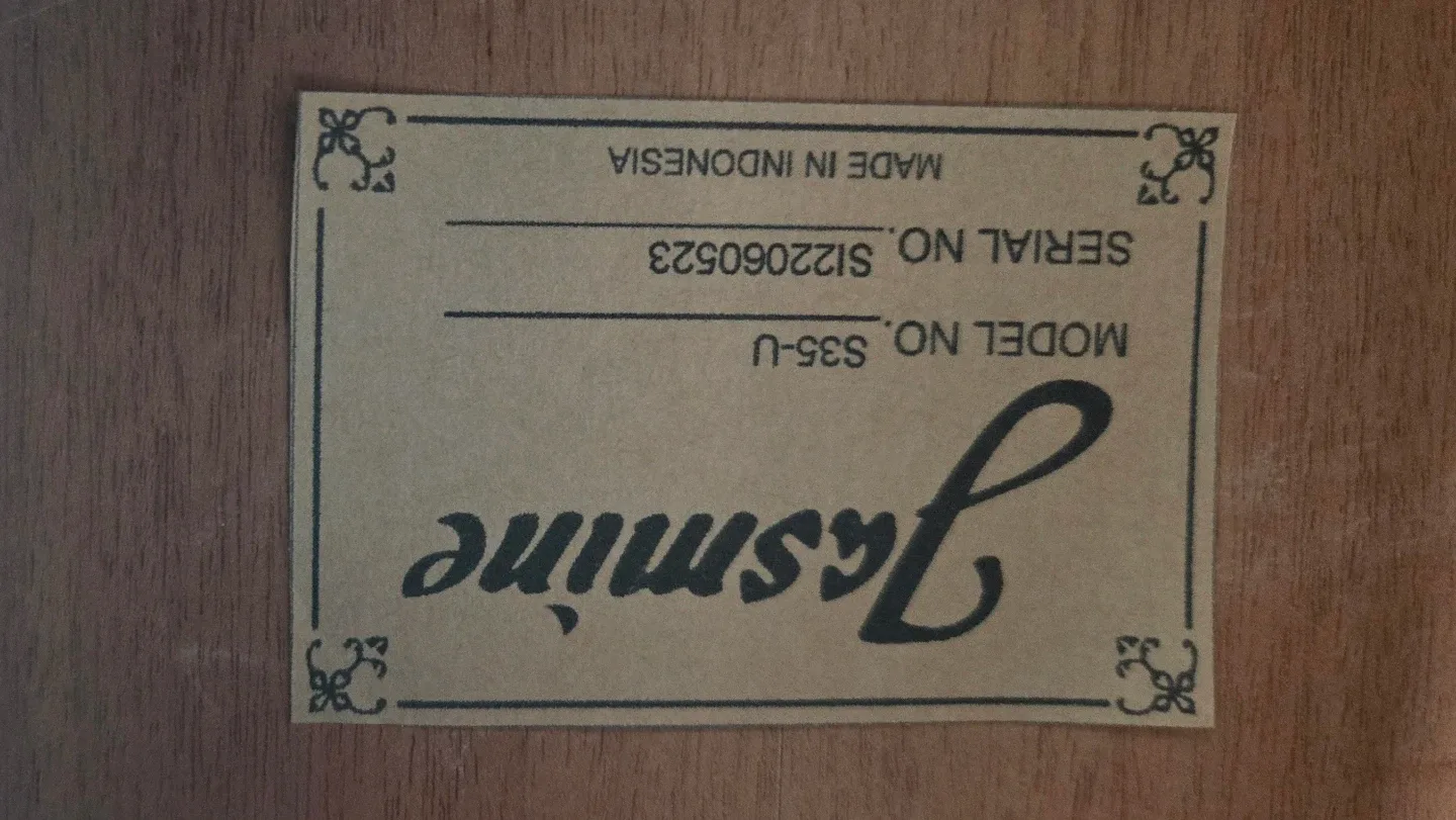 Jasmine S35 Dreadnought Acoustic Guitar - Natural image indicator(2)