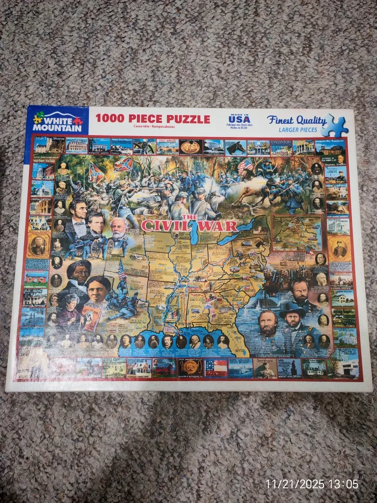 White Mountain - The Civil War 1000 Piece Puzzle image indicator(2)