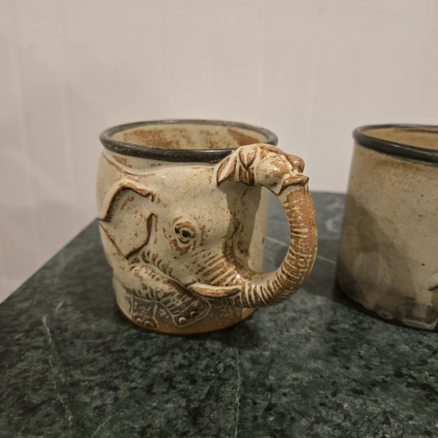 Giftcraft Stoneware Elephant & Giraffe Ceramic Mugs - photo 2