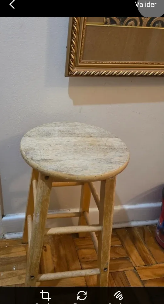Wooden Stool image indicator(3)