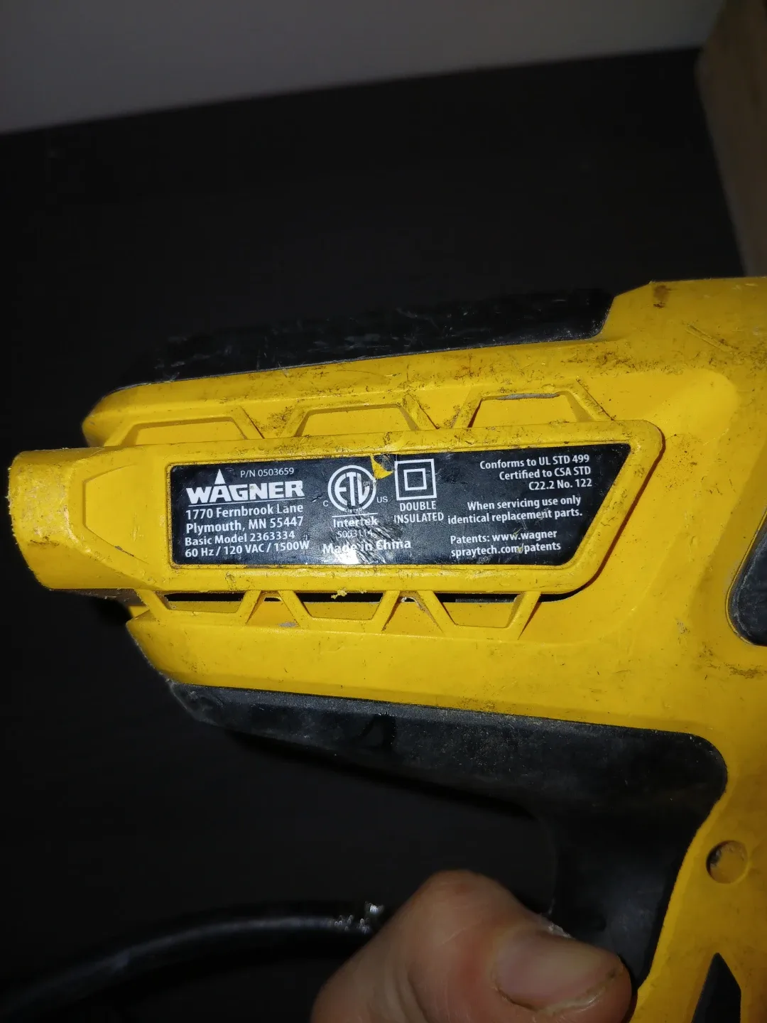 Wagner Heat Gun 1200W image indicator(2)