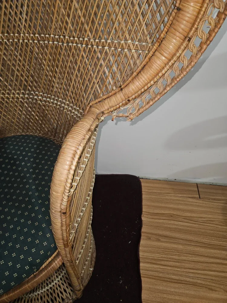 Wicker Peacock Chair image indicator(6)