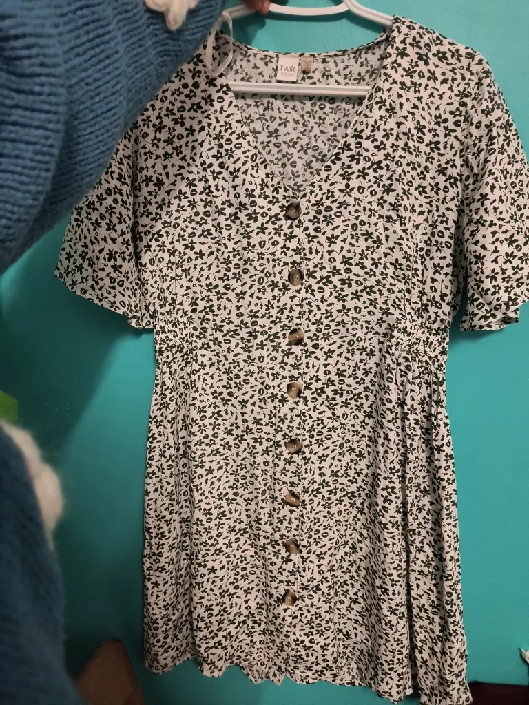 Twik Floral Dress - Size M (Simons)