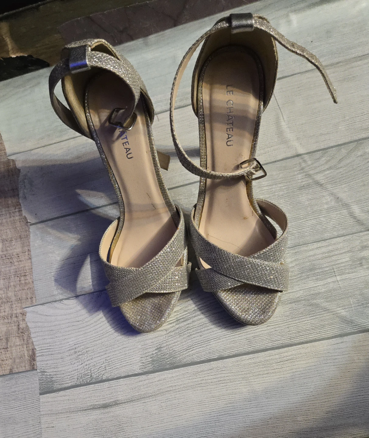 Le Chateau Silver Heels