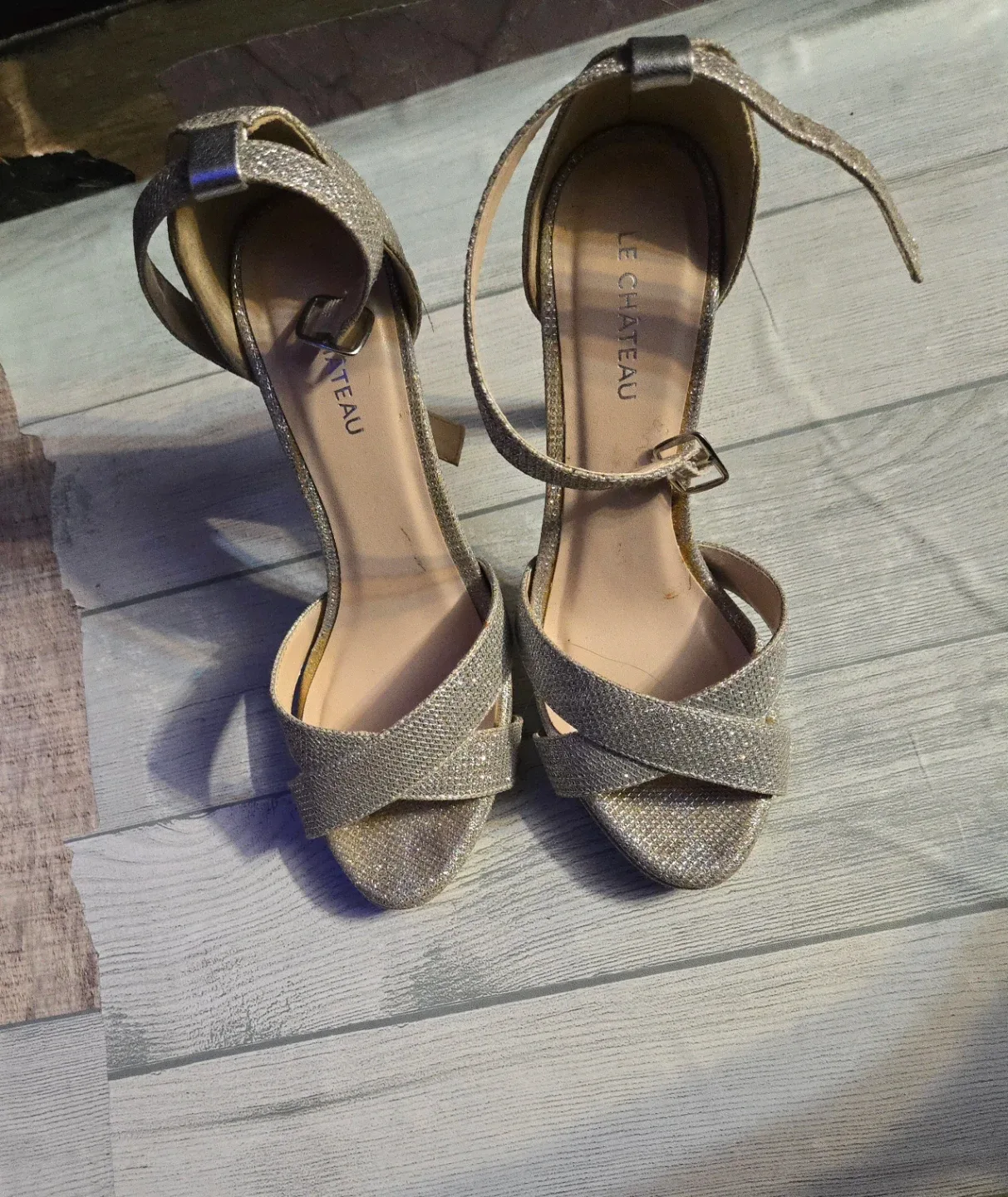 Le Chateau Silver Heels