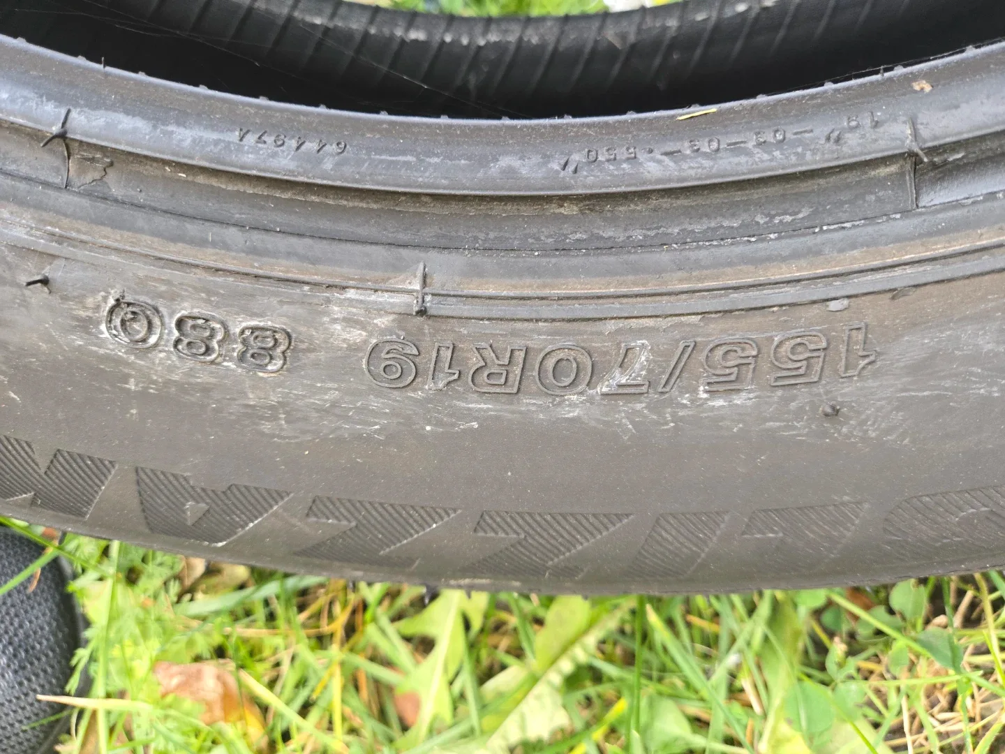 Bridgestone 19" Tire - 155/70R19 image indicator(2)