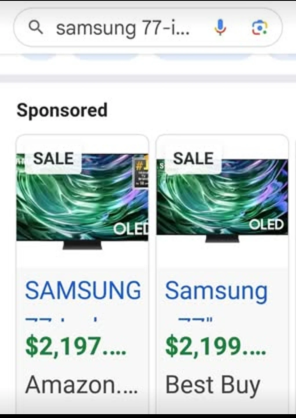 SAMSUNG 77-Inch Class OLED 4K S90D Series HDR+ Smart TV - photo 5