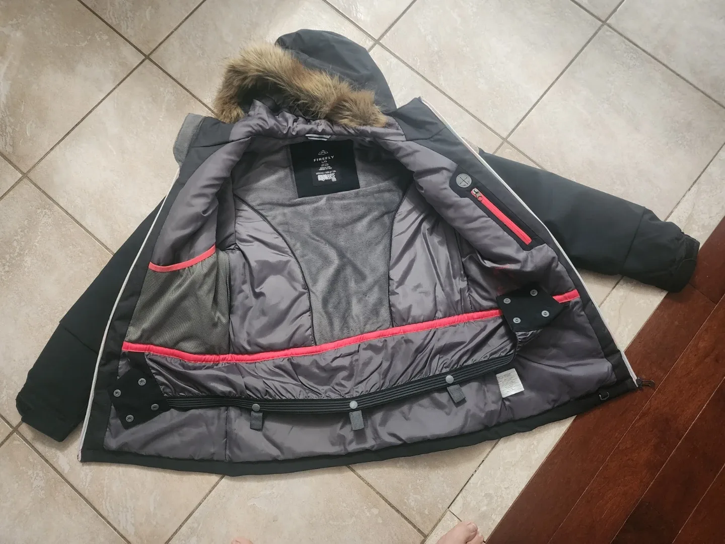 Firefly Girls' Winter Jacket, Size 12/14 image indicator(3)