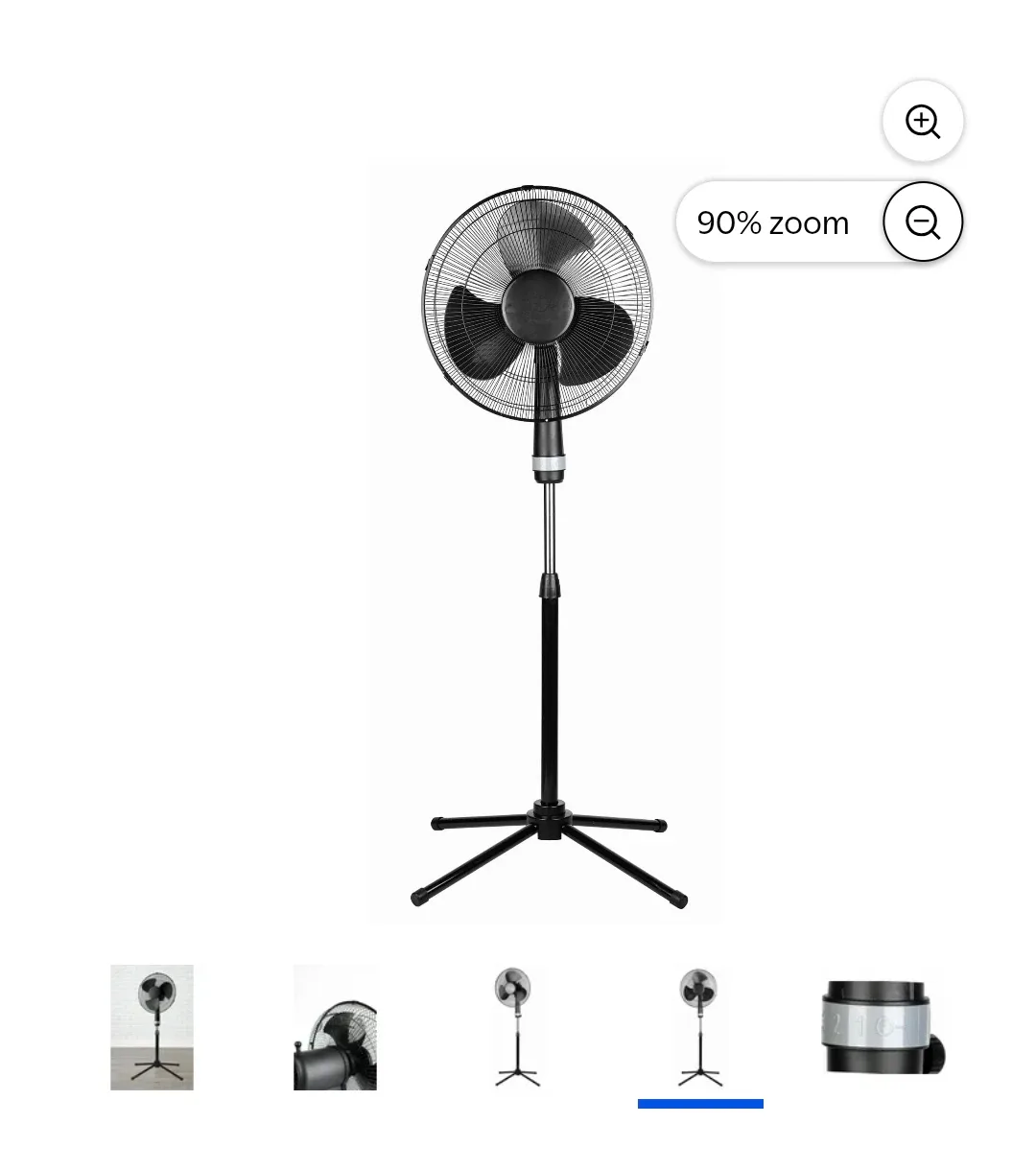 Black Stand Fan thumbnail