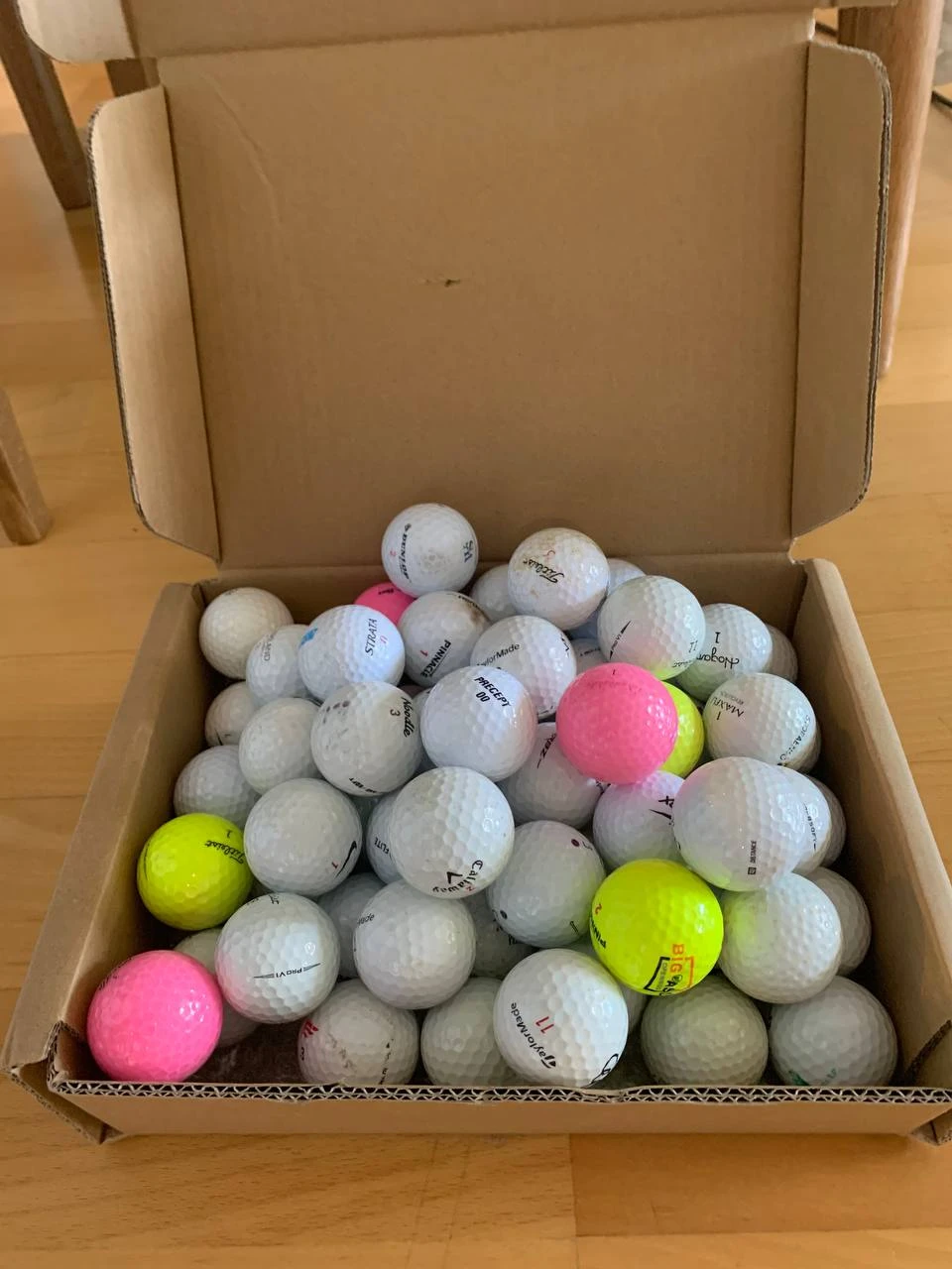 Mixed Golf Balls