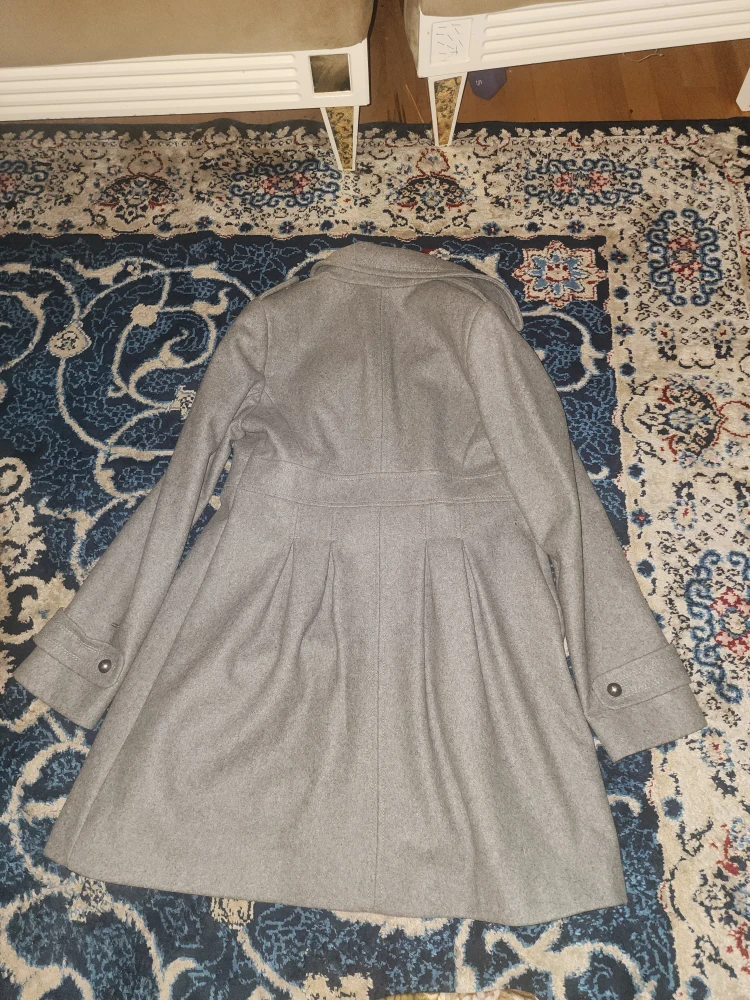 Tommy Hilfiger Grey Wool Blend Coat - photo 3
