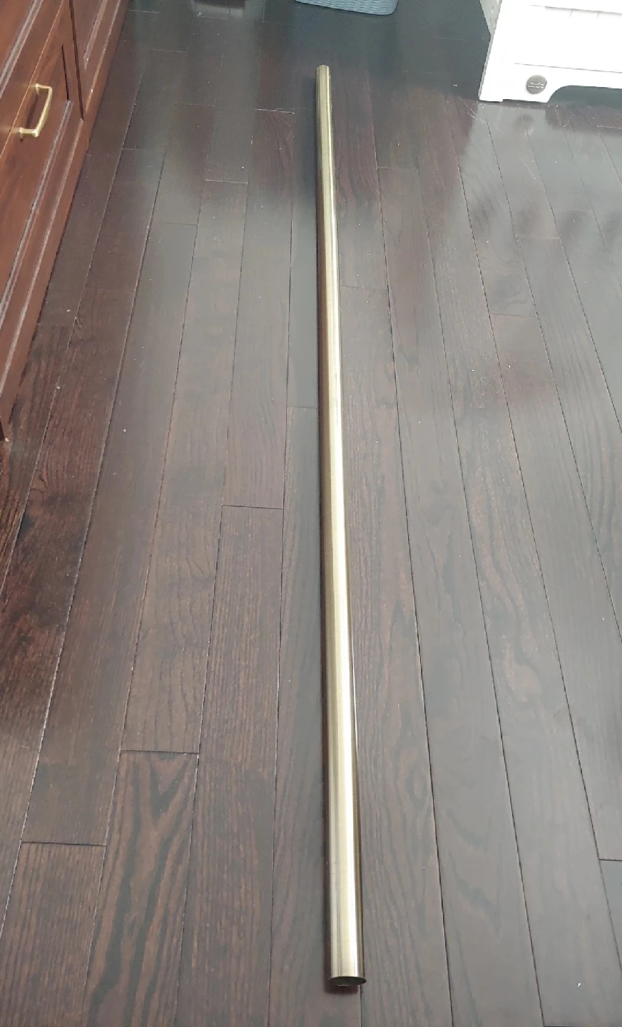Brass Curtain Rod with Finials & Brackets 🥕 - photo 4