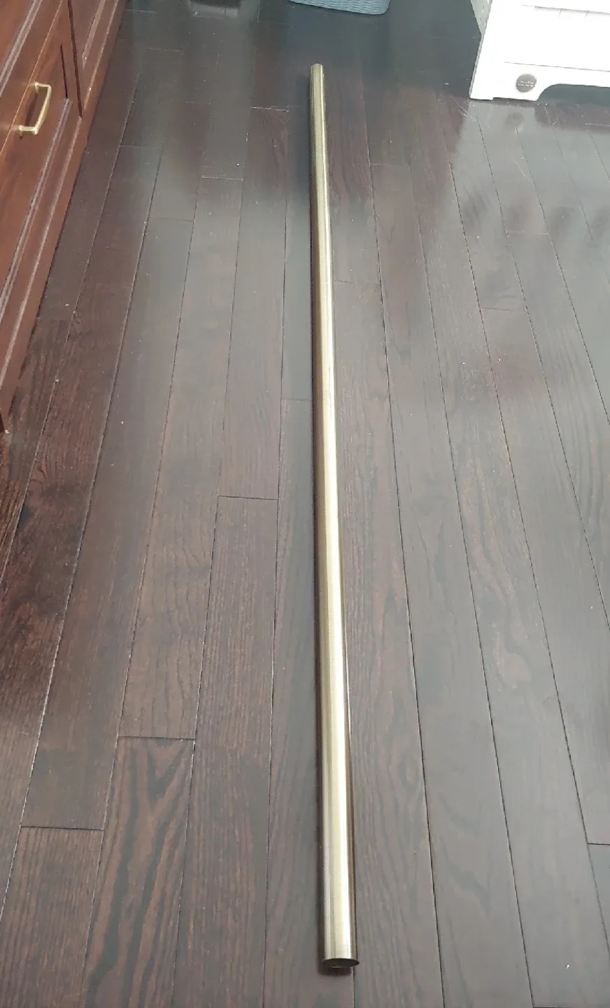 Brass Curtain Rod with Finials & Brackets 🥕 image indicator(4)