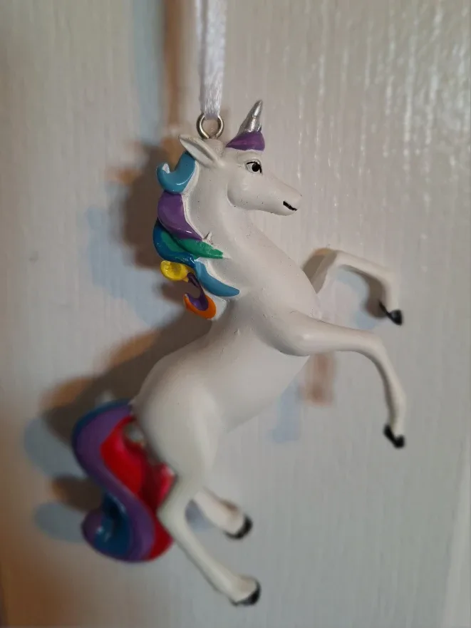 Unicorn Christmas Ornament