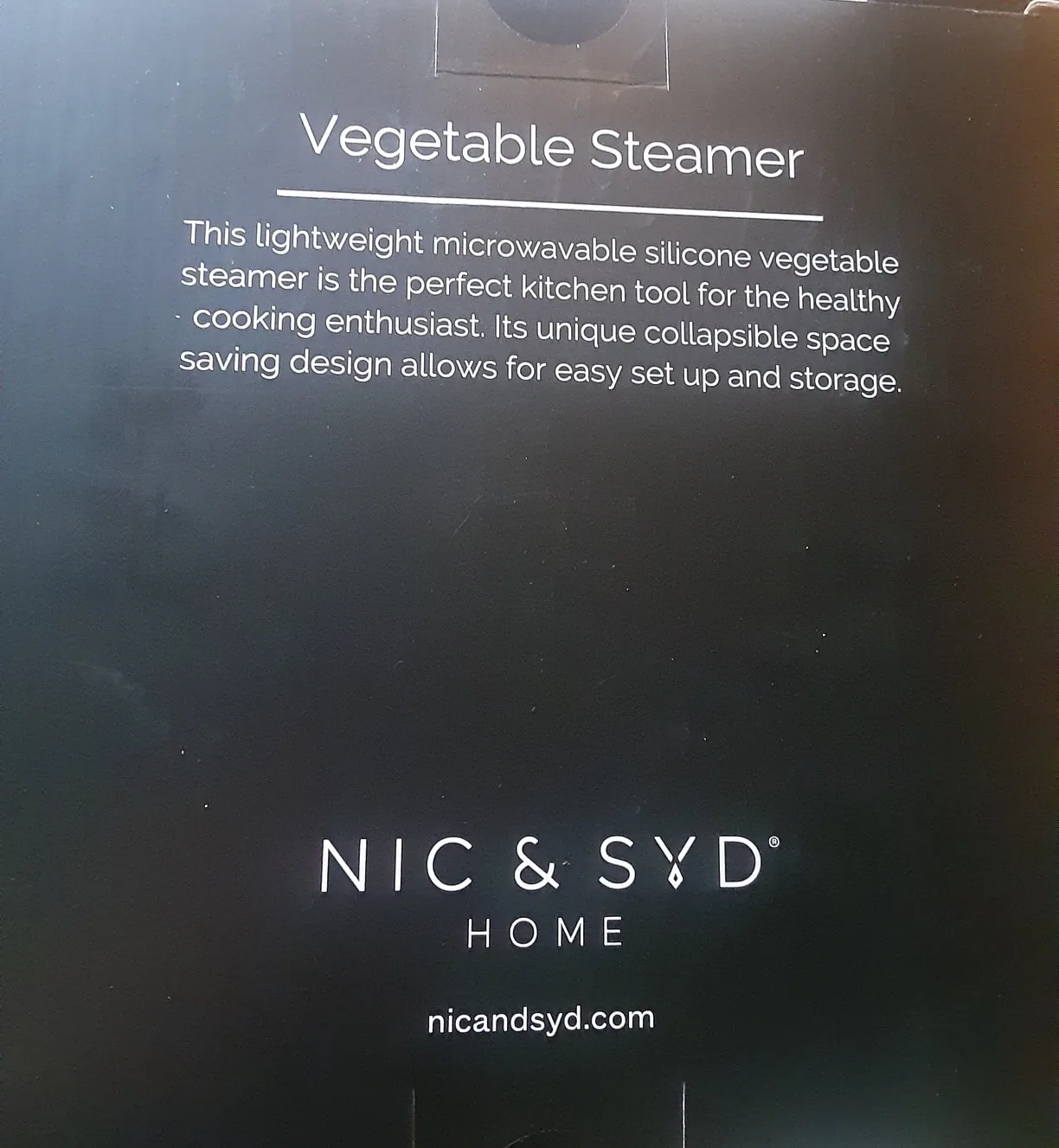 NIC & SYD Home Vegetable Steamer - 3pc Silicone Set image indicator(6)