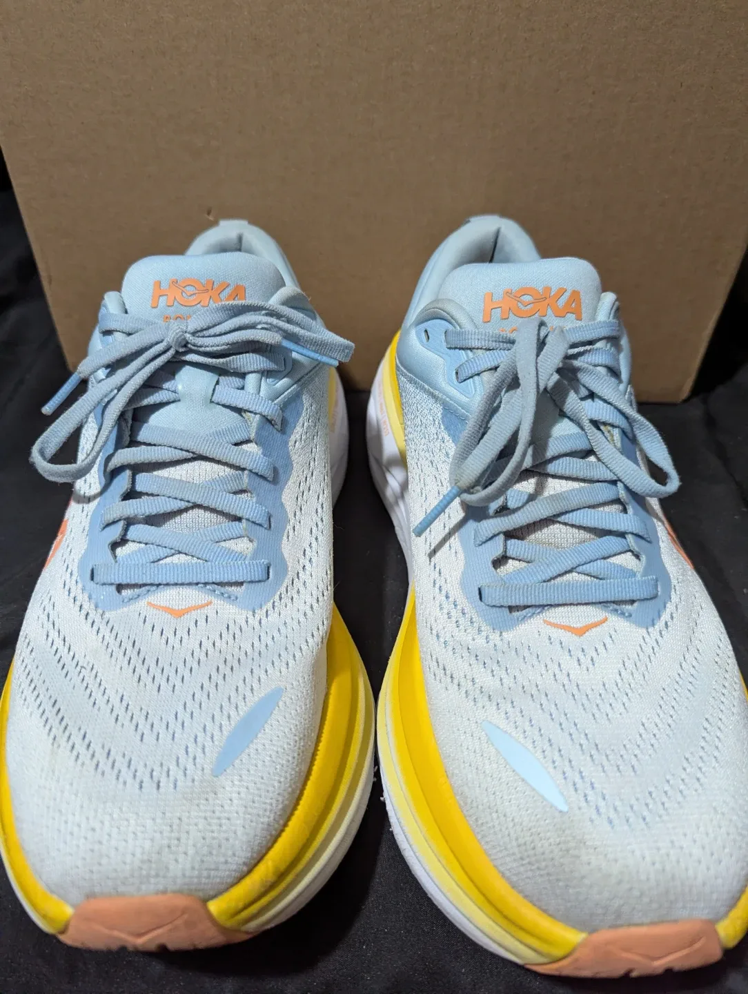 Hoka Bondi 8 foam running shoe  US women's 10 sneaker image indicator(2)