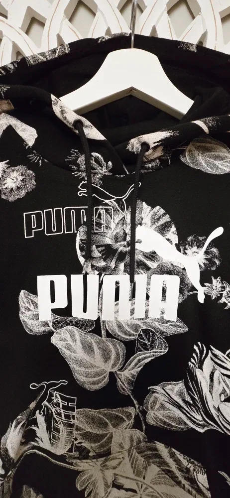 New with tag Puma Floral Hoodie - Size M image indicator(2)