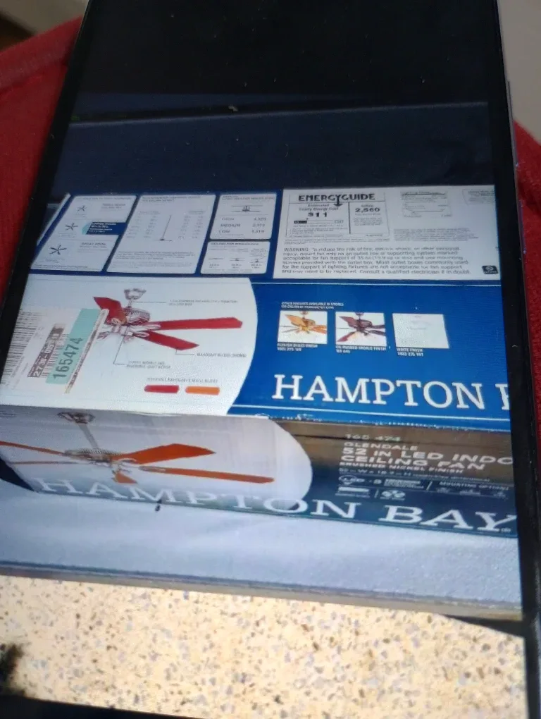 Hampton Bay Glendale 52-in LED Ceiling Fan