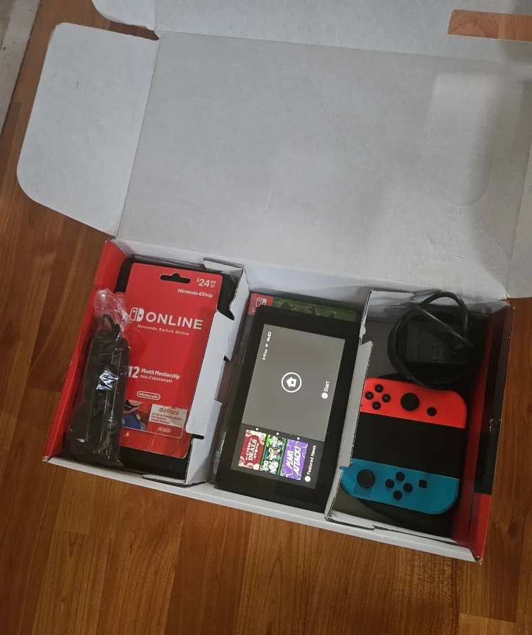 Nintendo Switch Console + Games + eShop Cards image indicator(2)