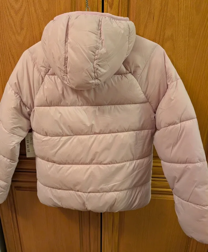Brand New with Tags Girl's Puffer Jacket - Size L (10-12) image indicator(2)