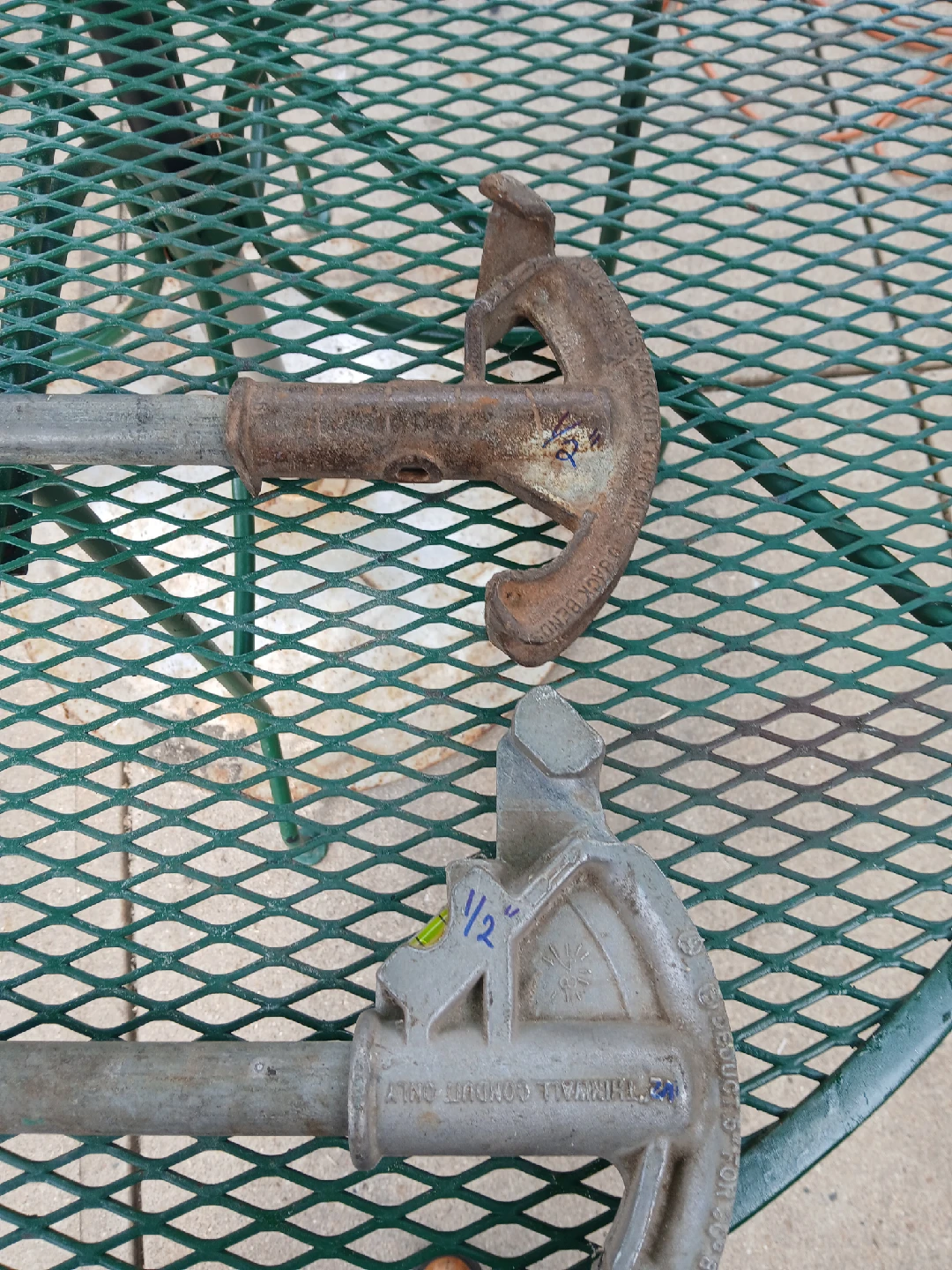 Two Conduit Benders - 1/2 inch - photo 4