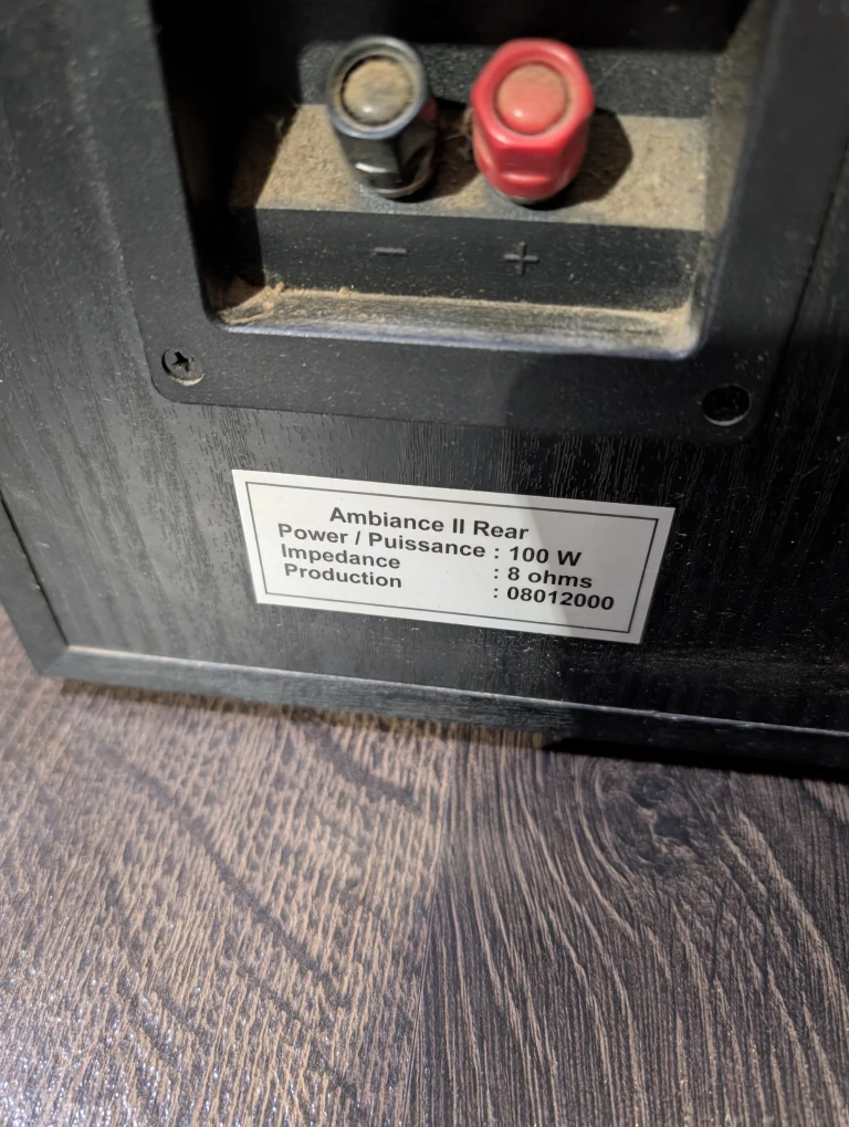 Ambience II D-Box Speakers - photo 4