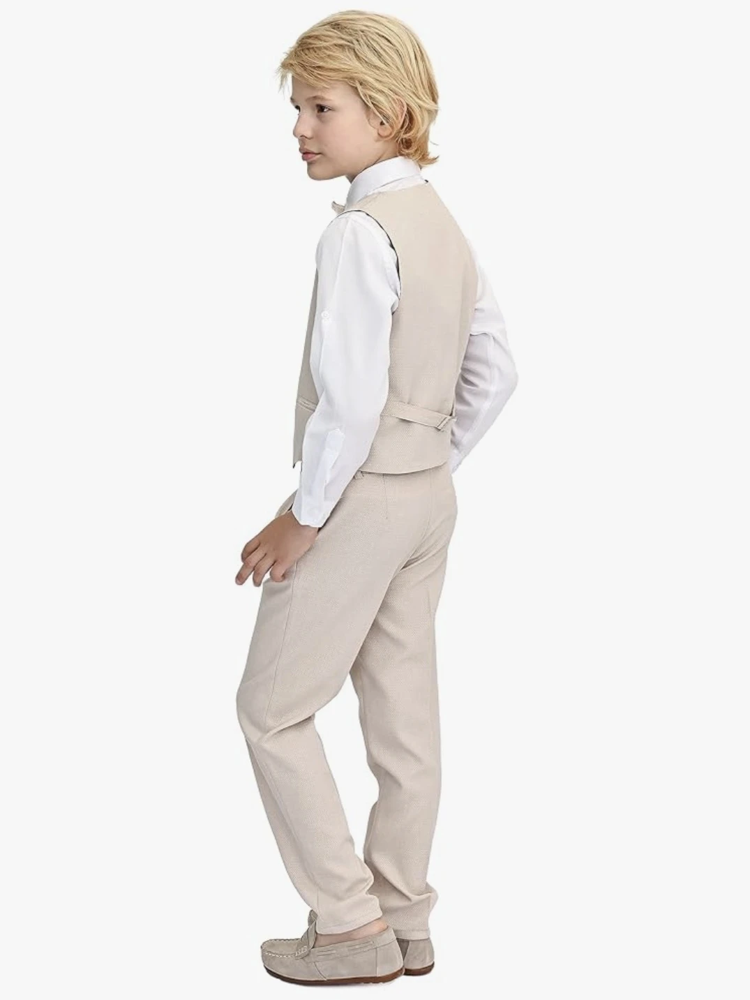 Boys' 4-Piece Suit - Vest, Shirt, Bowtie, Pants - photo 4