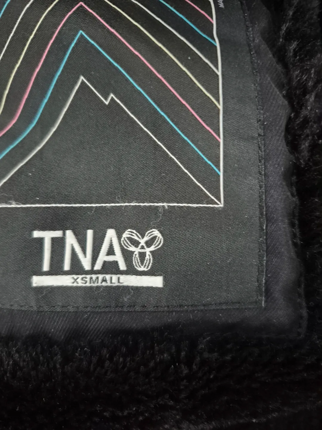 TNA Black Winter Jacket Size XS