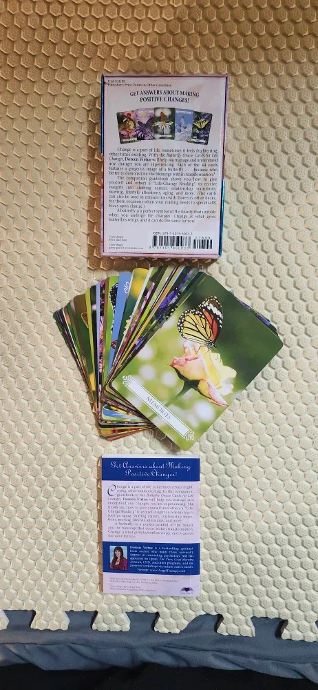 Butterfly Oracle Cards for Life Changes by Doreen Virtue image indicator(2)