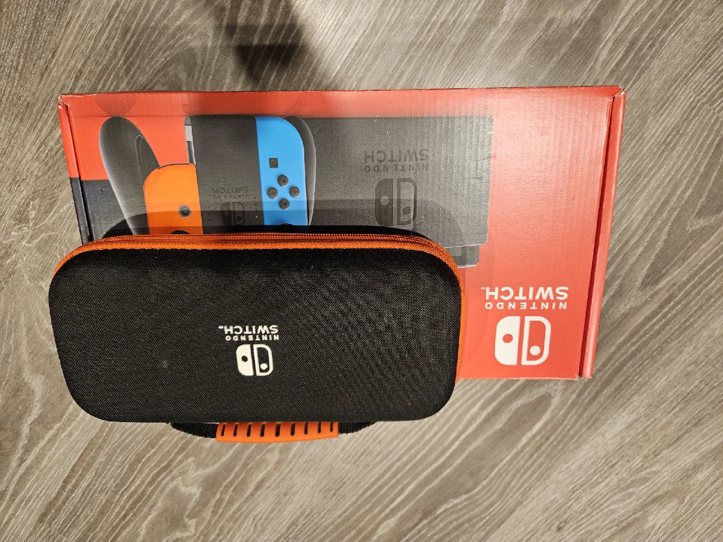 Nintendo Switch Console with Box & Case