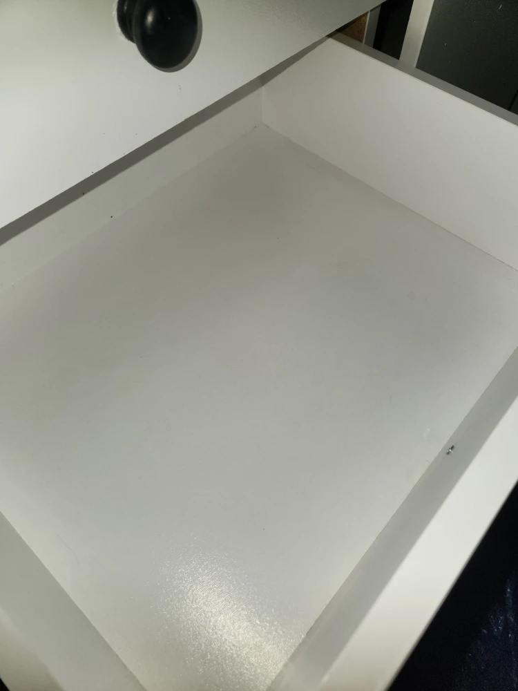 White Changing Table Dresser - photo 2