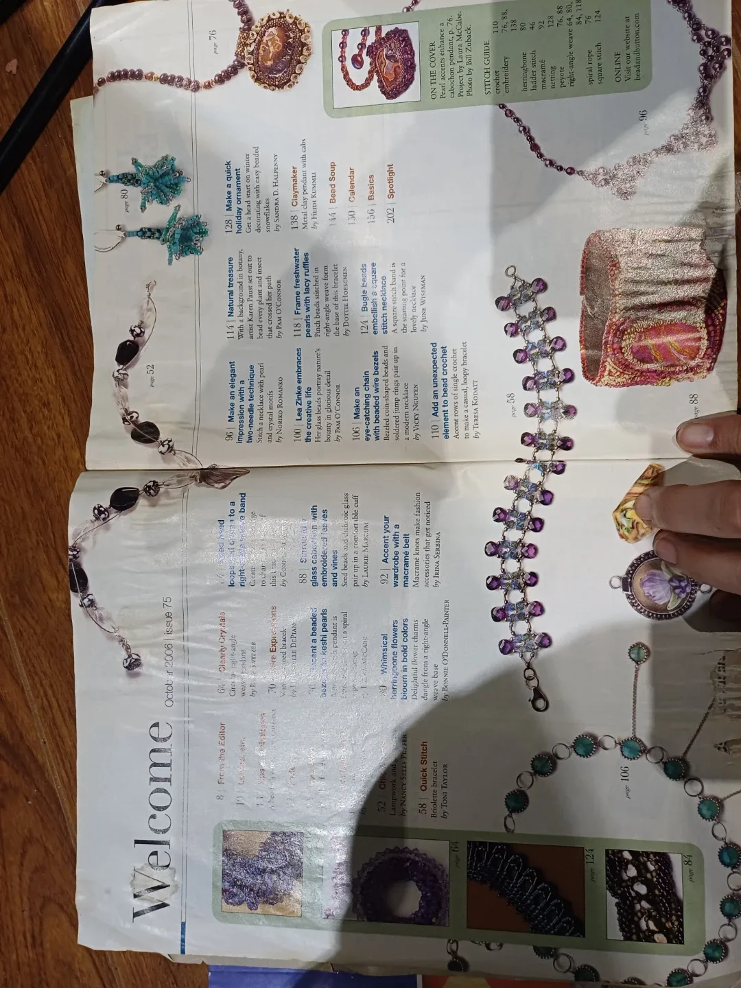 FREE DIY Dazzling Beaded Jewelry & Bead&Button Magazine image indicator(5)