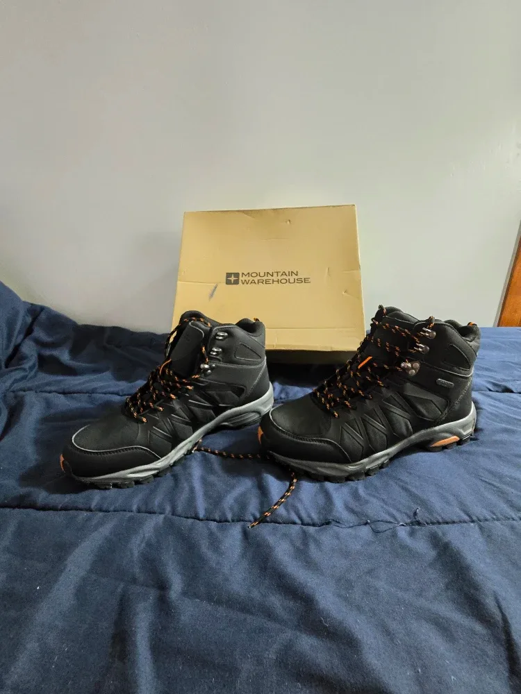 Mountain Warehouse Black Hiking Boots, Box not Included
