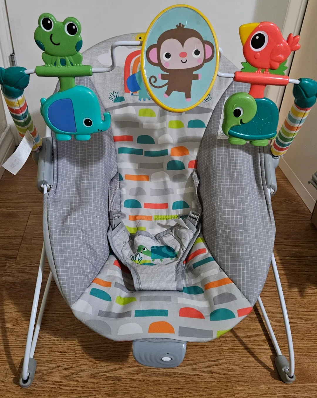 Baby Rocker/Bouncer with Toy Bar