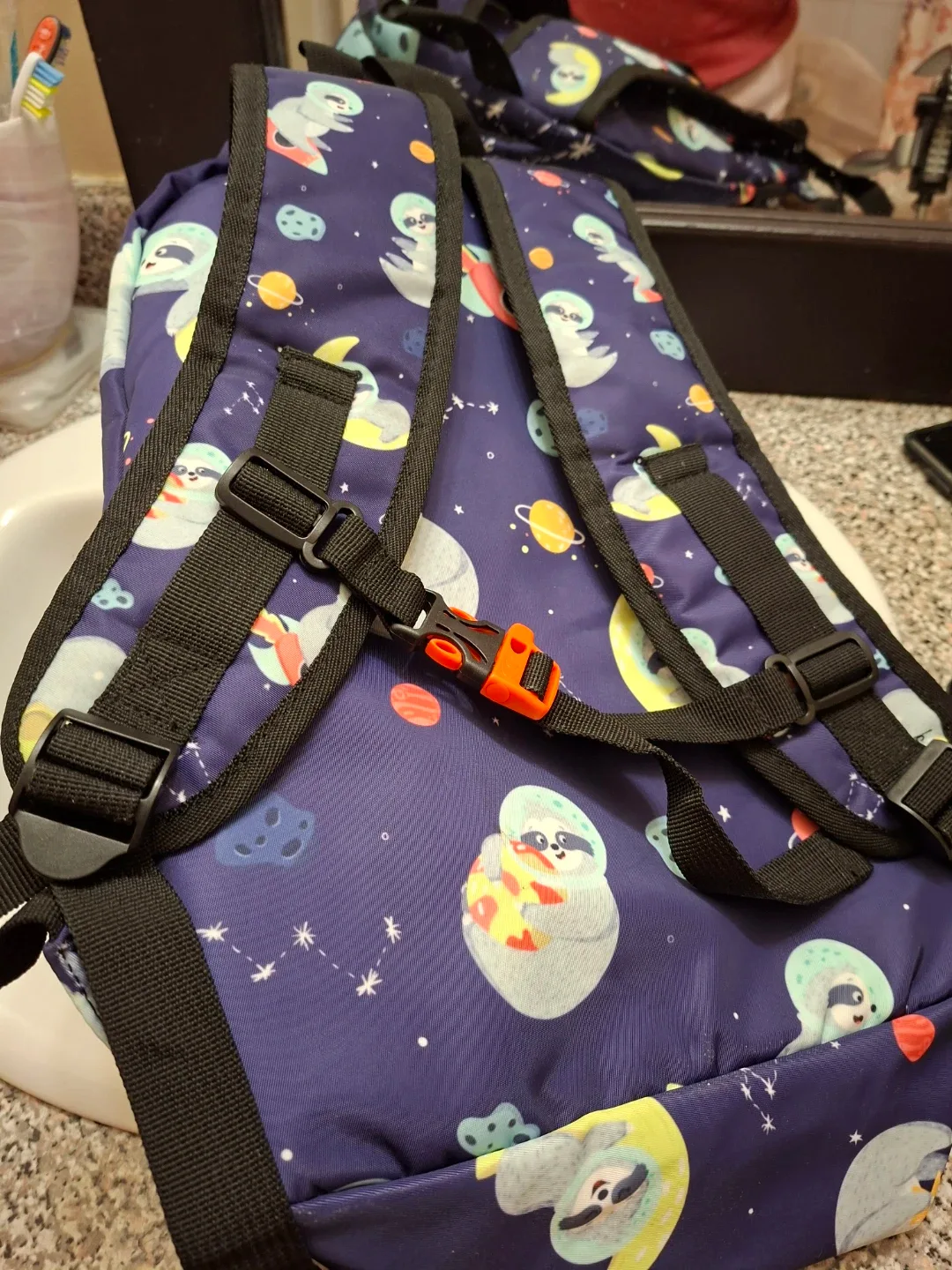 Sloth Astronaut Backpack - Kids image indicator(2)