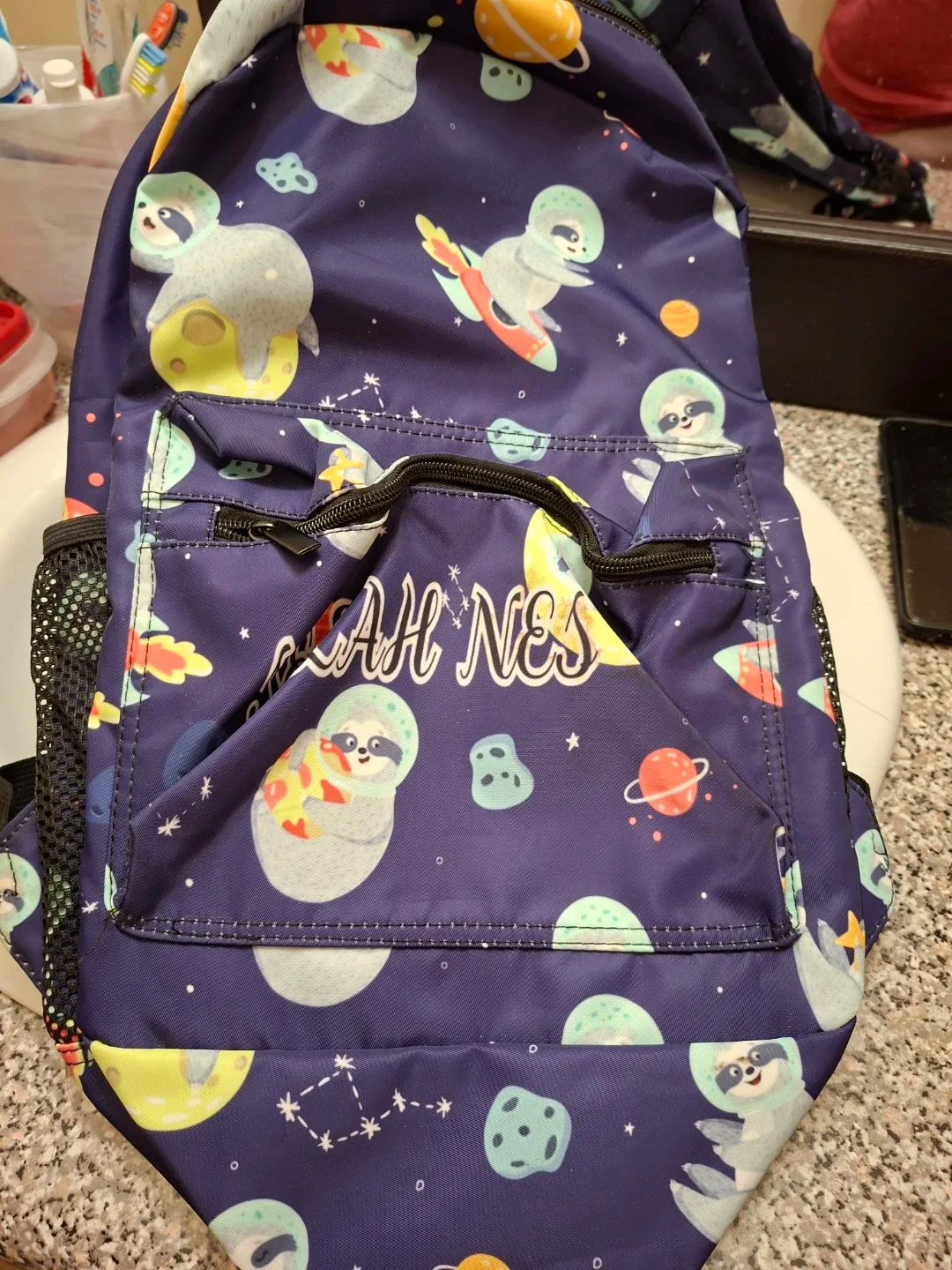 Sloth Astronaut Backpack - Kids image indicator(6)