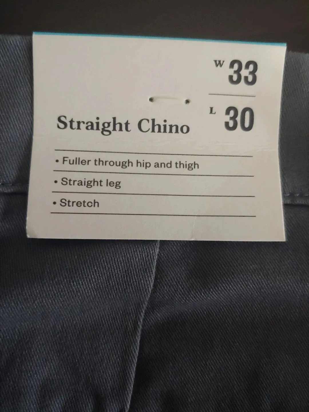 New Goodfellow & Co Chino Pants - 33x30 image indicator(3)