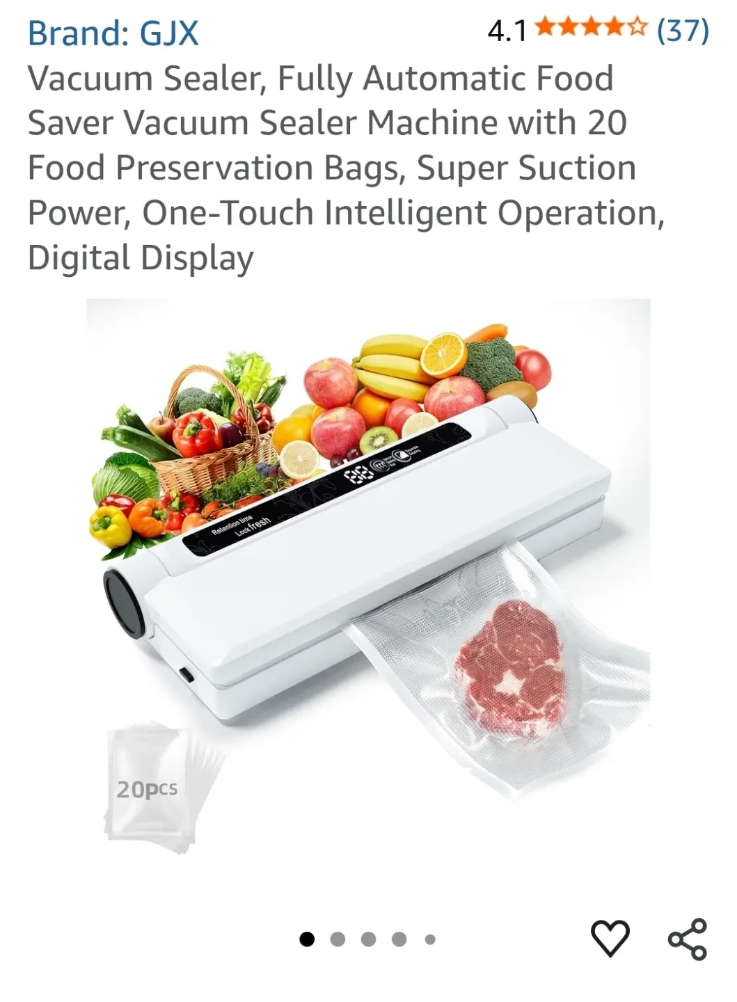 Vacuum Sealer - Keep Food Fresh!