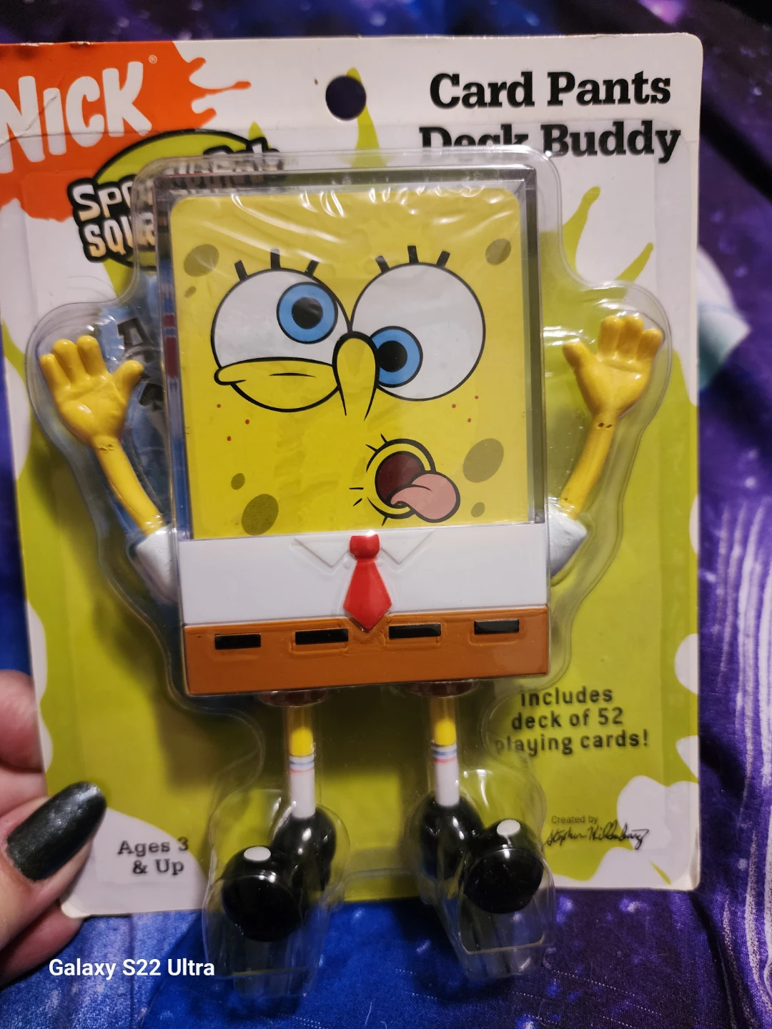 SpongeBob Card Pants Deck Buddy - New in Package