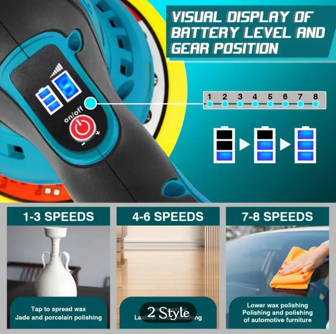 DayPlus Cordless Polishing Machine image indicator(3)